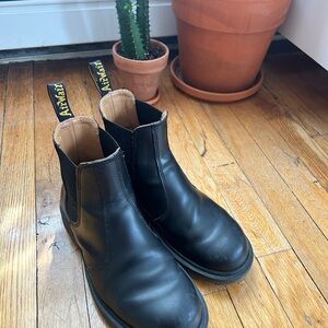 Dr. Martens Black Leather Boots